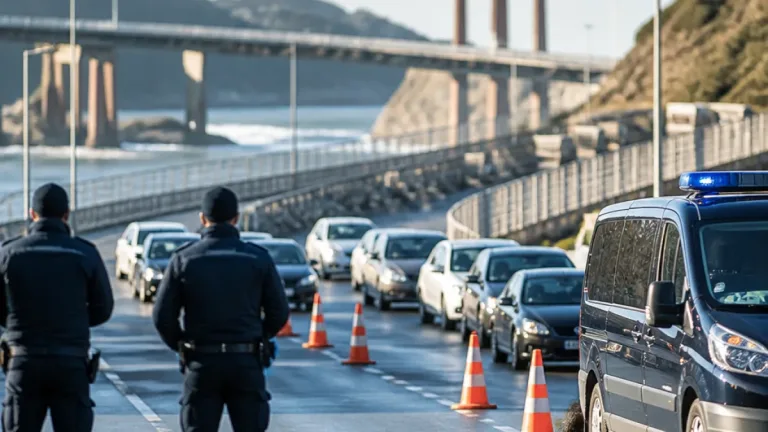 Francia realizará controles exhaustivos en la frontera de Irun este sábado y la Ertzaintza coordina el operativo
