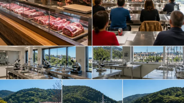 Marmarra, en Zarautz, muestra el ciclo completo de la carne desde la granja hasta la parrilla