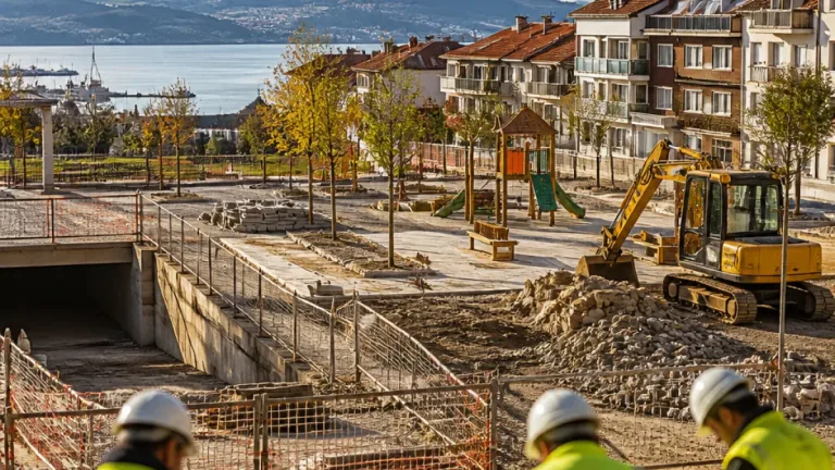 Irun: las obras del aparcamiento de Belartza entran en su recta final