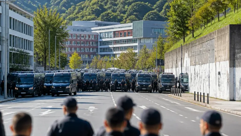 La Ertzaintza refuerza la seguridad en la Universidad de Deusto ante protestas por la visita de Vito Quiles