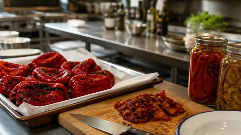 Josean Merino recupera el pimiento asado tradicional en la carta de perretxiCo